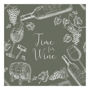 Time for Wine napkins