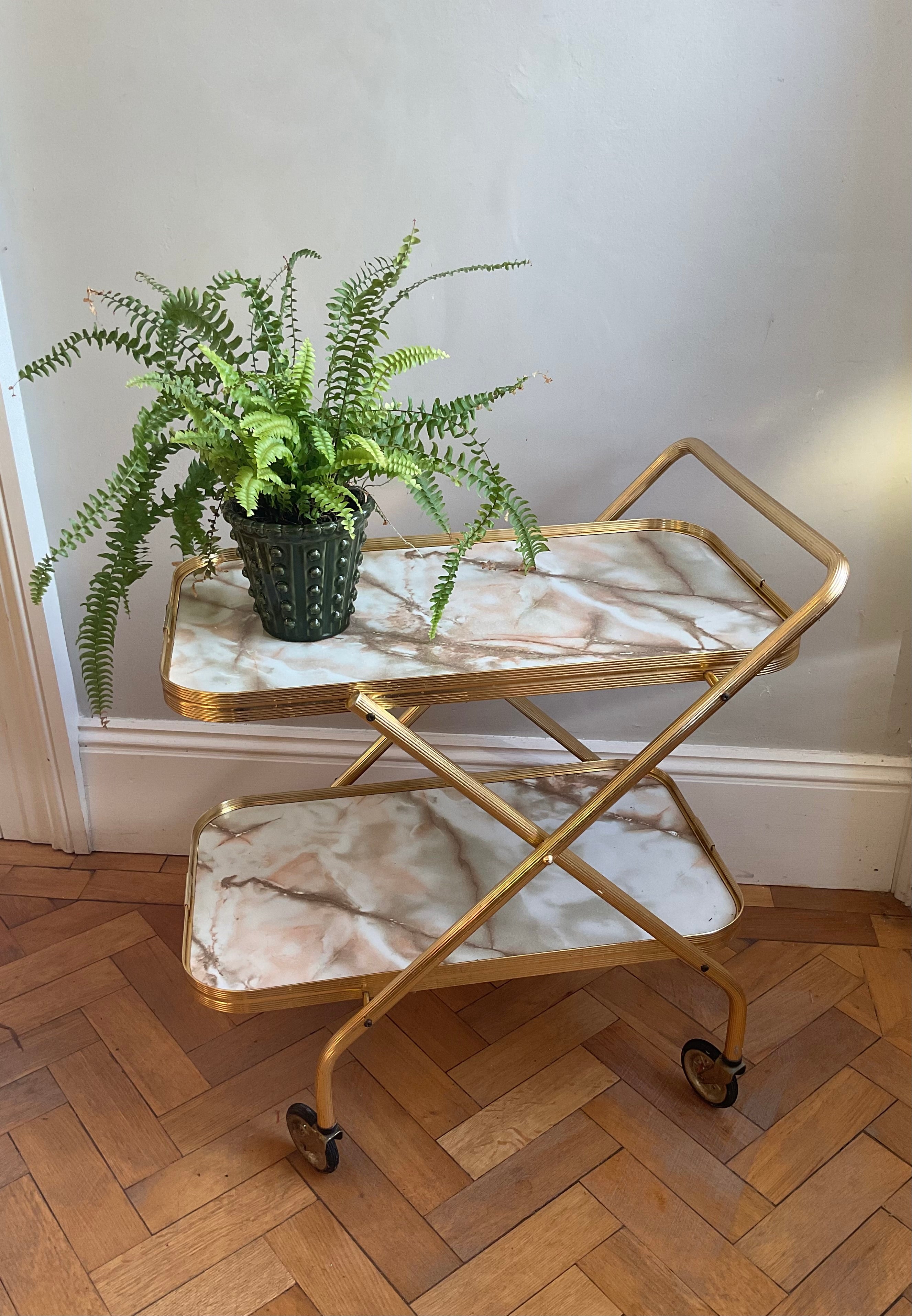 Vintage hostess trolley