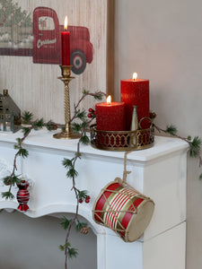 Handmade vintage style drum - small