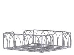 Zinc napkin holder