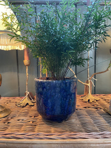 Nilay blue flower pot