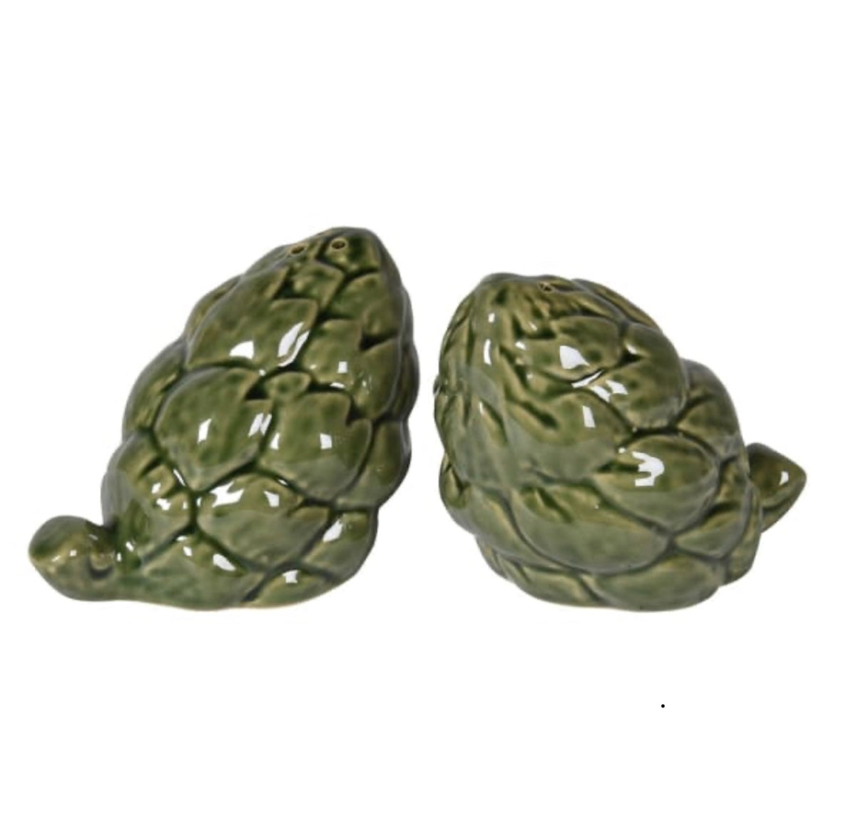 Artichoke salt and pepper set