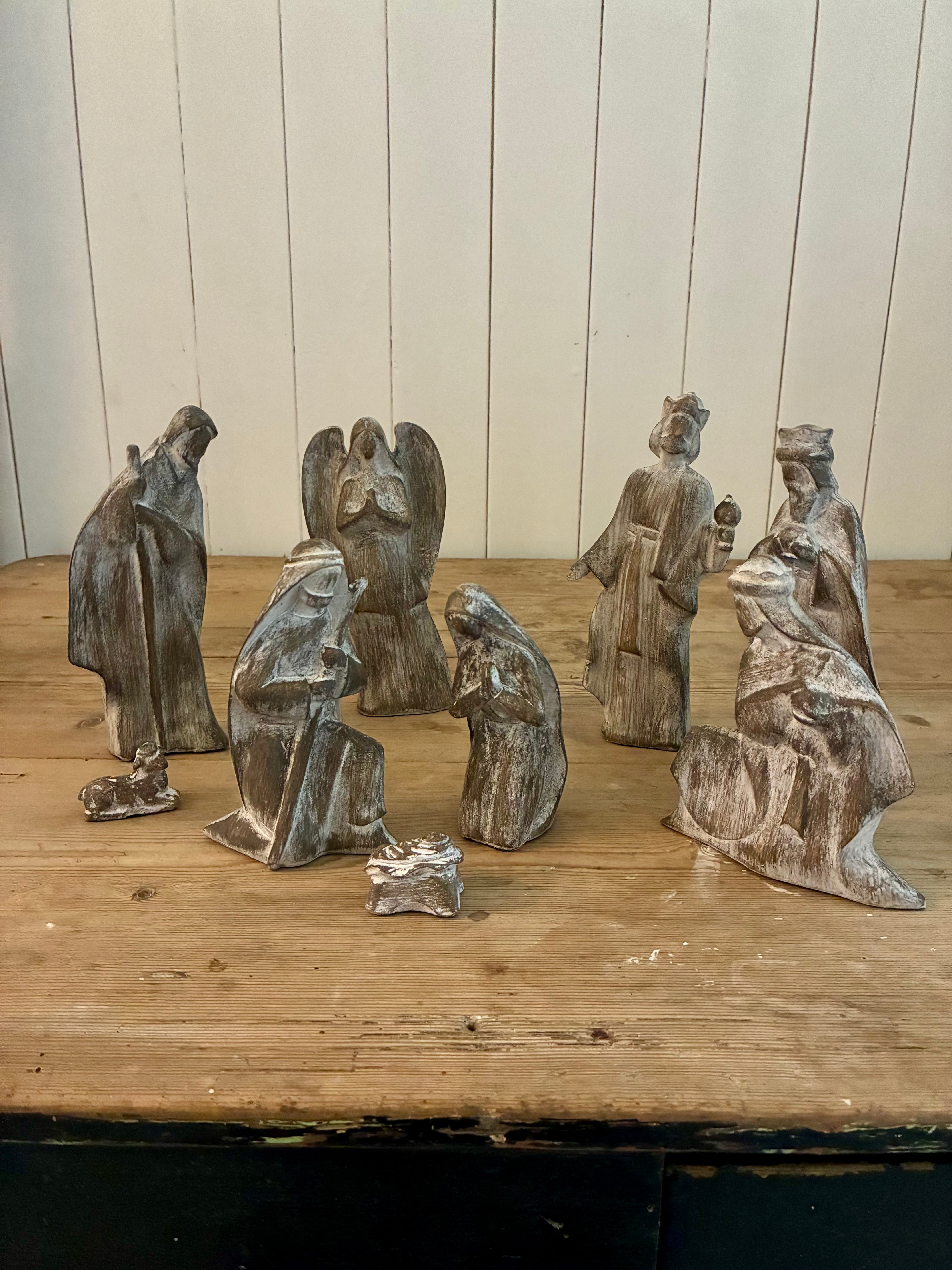 9 piece Nativity Set