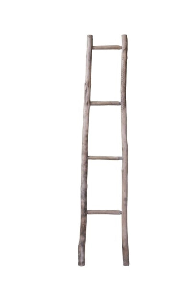 Rustic towel ladder