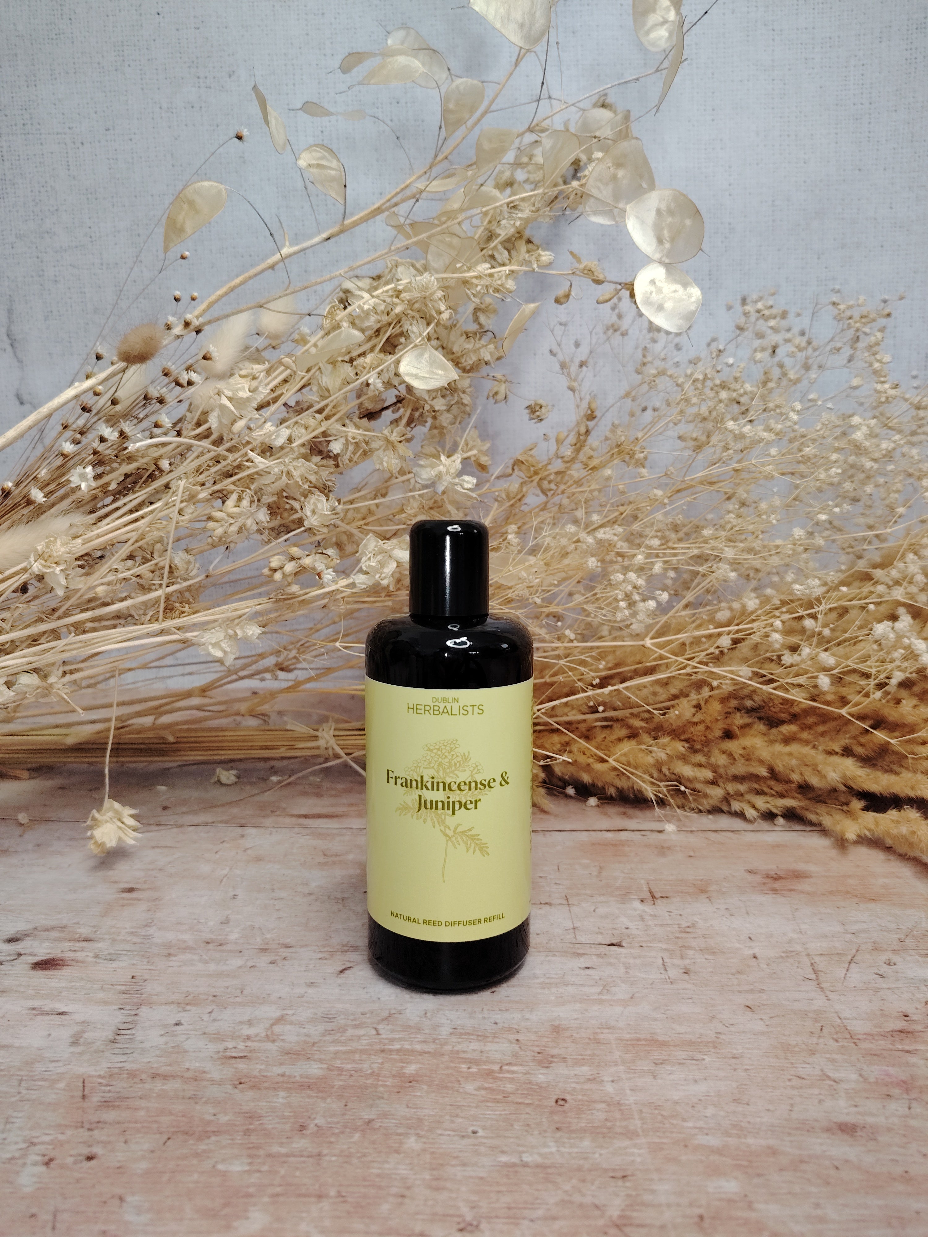 Dublin Herbalists Frankincense and Juniper Diffuser Refill - 200ml