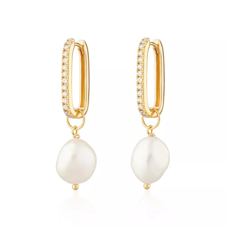 Realta Betty Pearl Drop Earrings