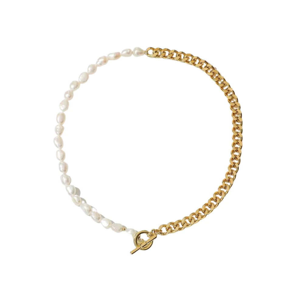 Realta Freya Pearl Twist Necklace