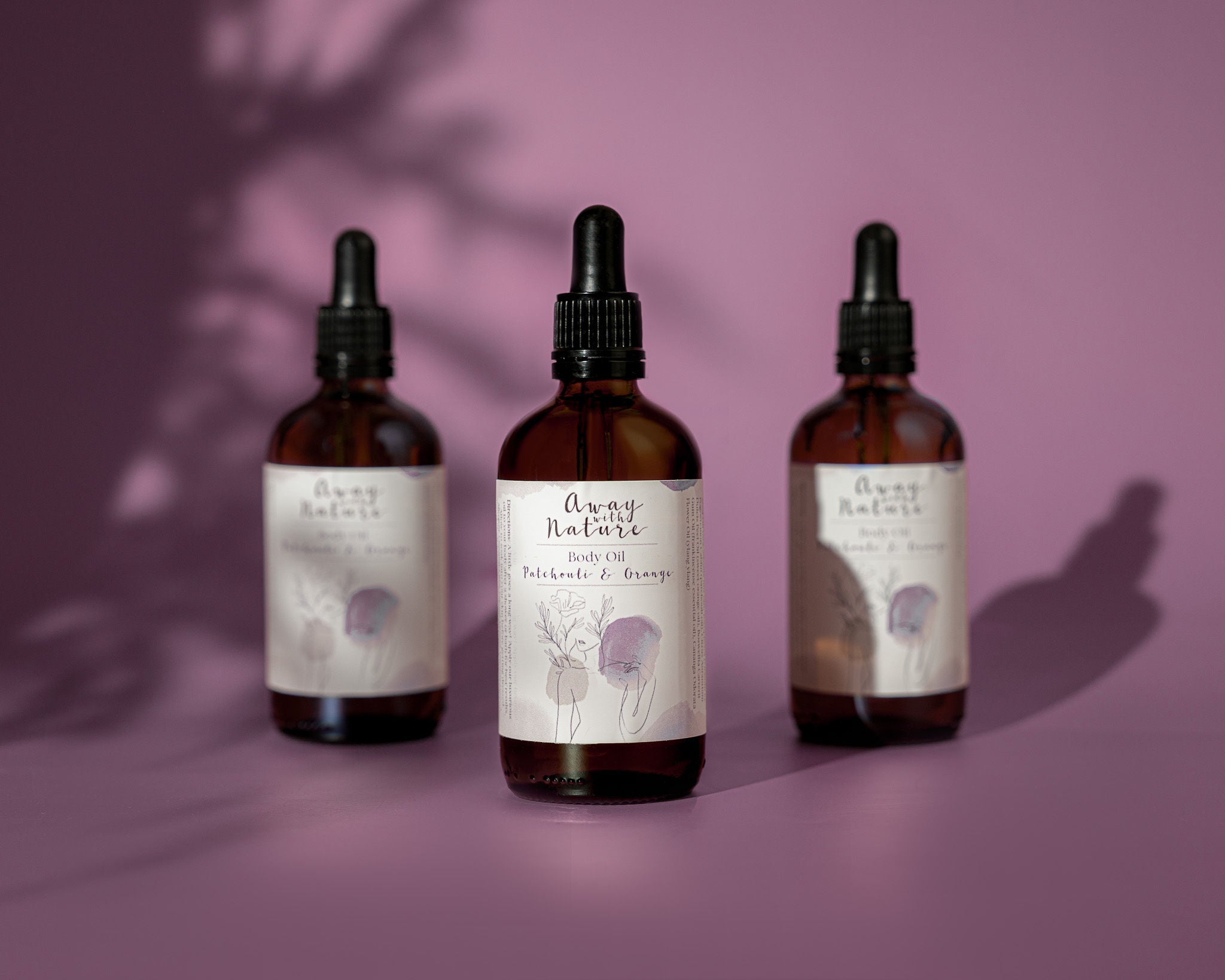 Patchouli and Orange Body Oil 100ml