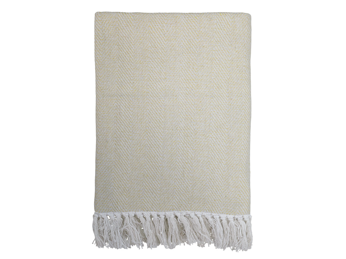 Honey Coloured Throw