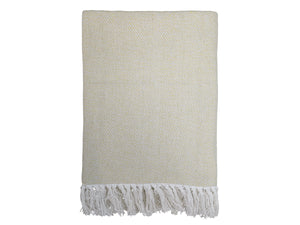 Honey Coloured Throw