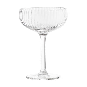 Mouthblown champagne coupe