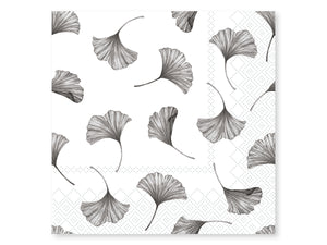 Gingko leaf napkins