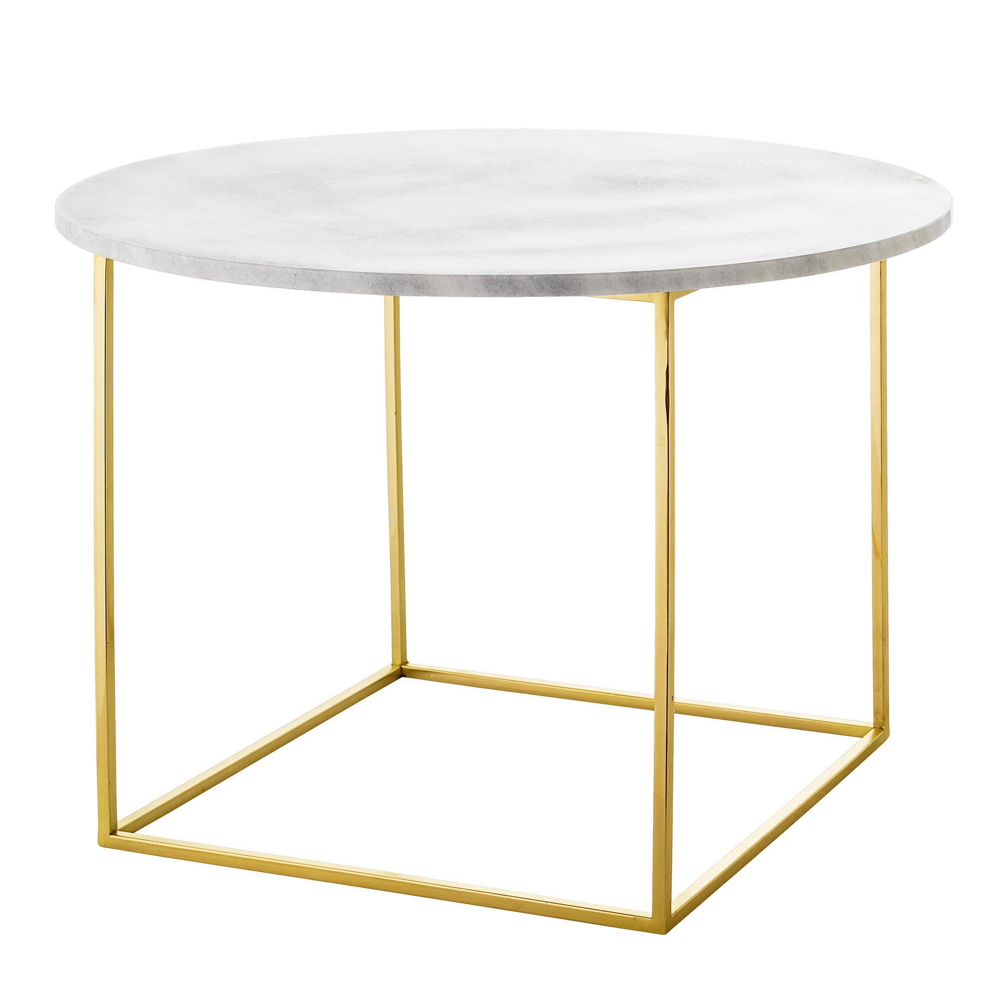 White marble coffee table