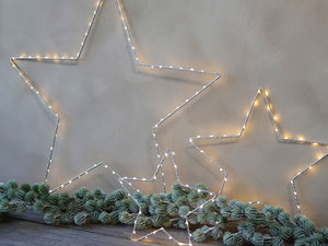 Medium led lit star - 34cm