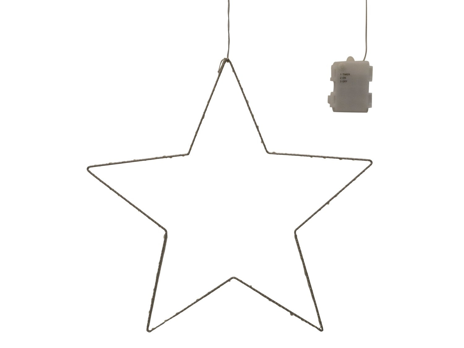 Large led lit star - 57cm