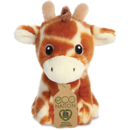 Eco Nation Mini Giraffe soft toy
