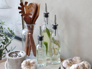 Oil dispenser bottles - set of three