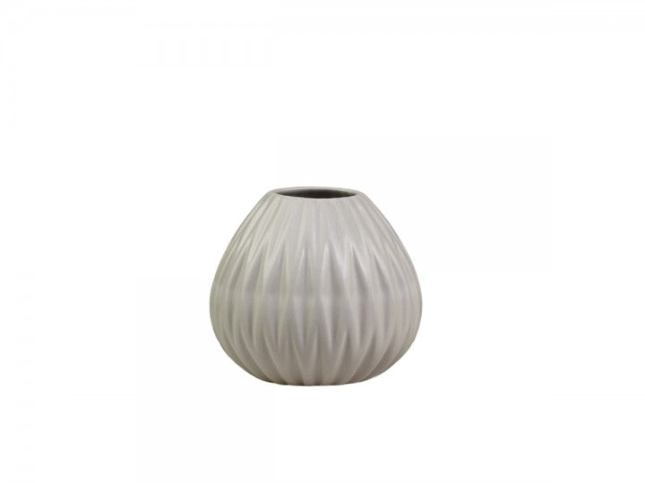 Ceramic pot in latte