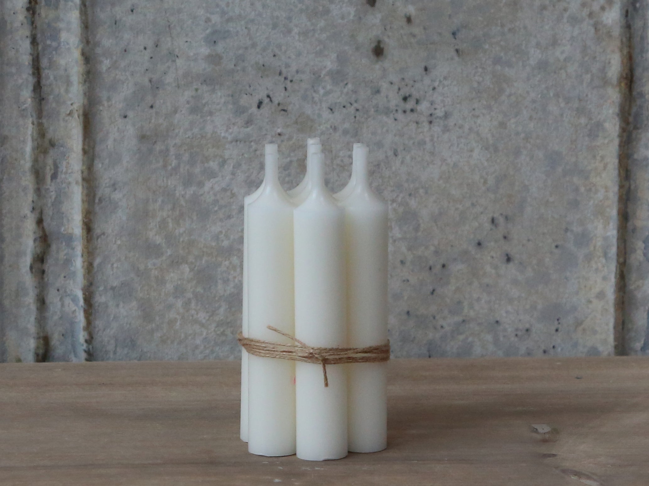 Dinner candle bundle - short in mother of pearl
