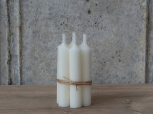 Dinner candle bundle - short in mother of pearl