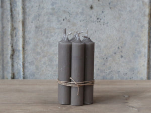 Dinner candle bundle - short in linen