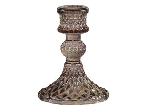 Short candle stick with diamond cut