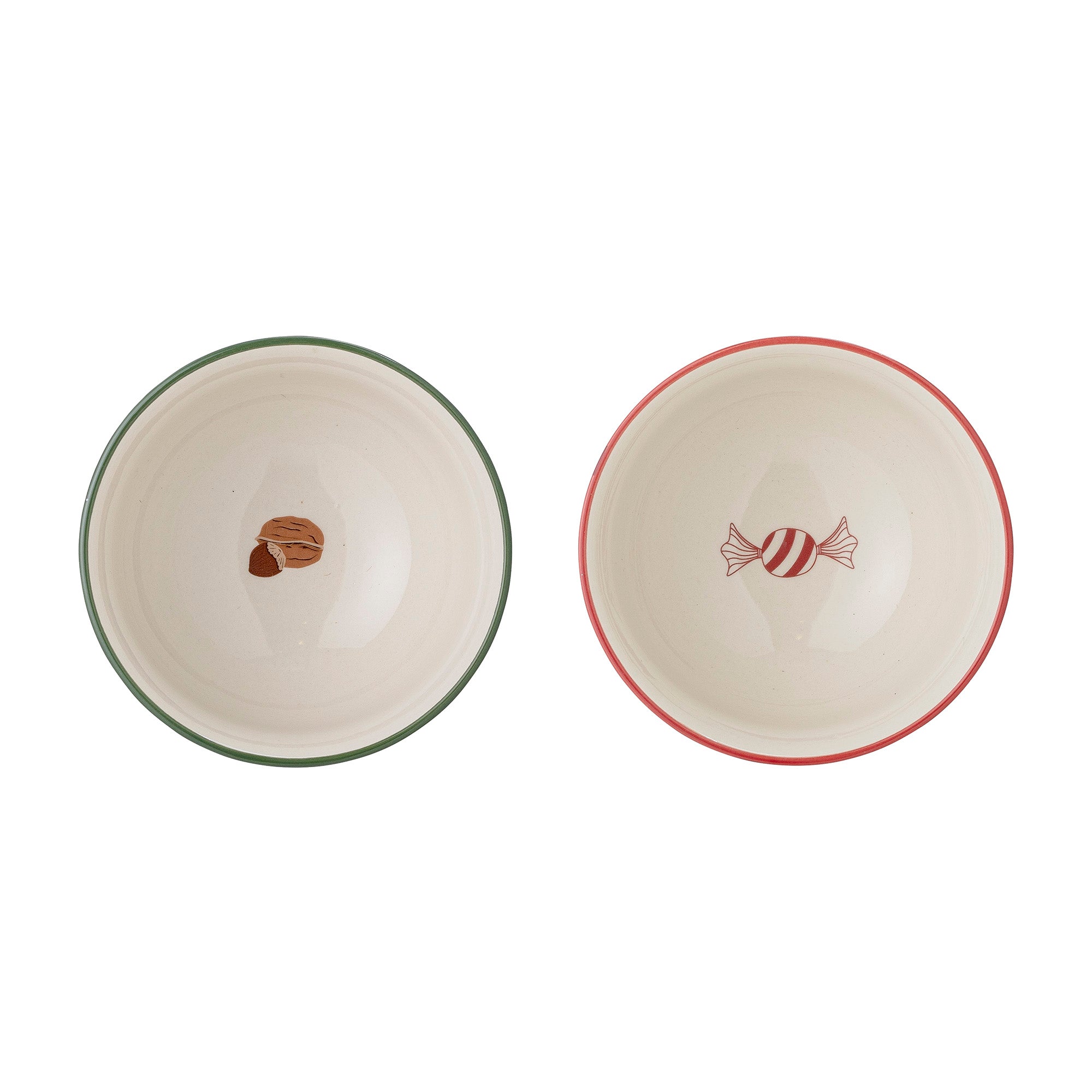 Jolly Christmas Bowls - set of 2