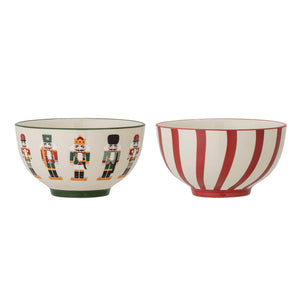 Jolly Christmas Bowls - set of 2
