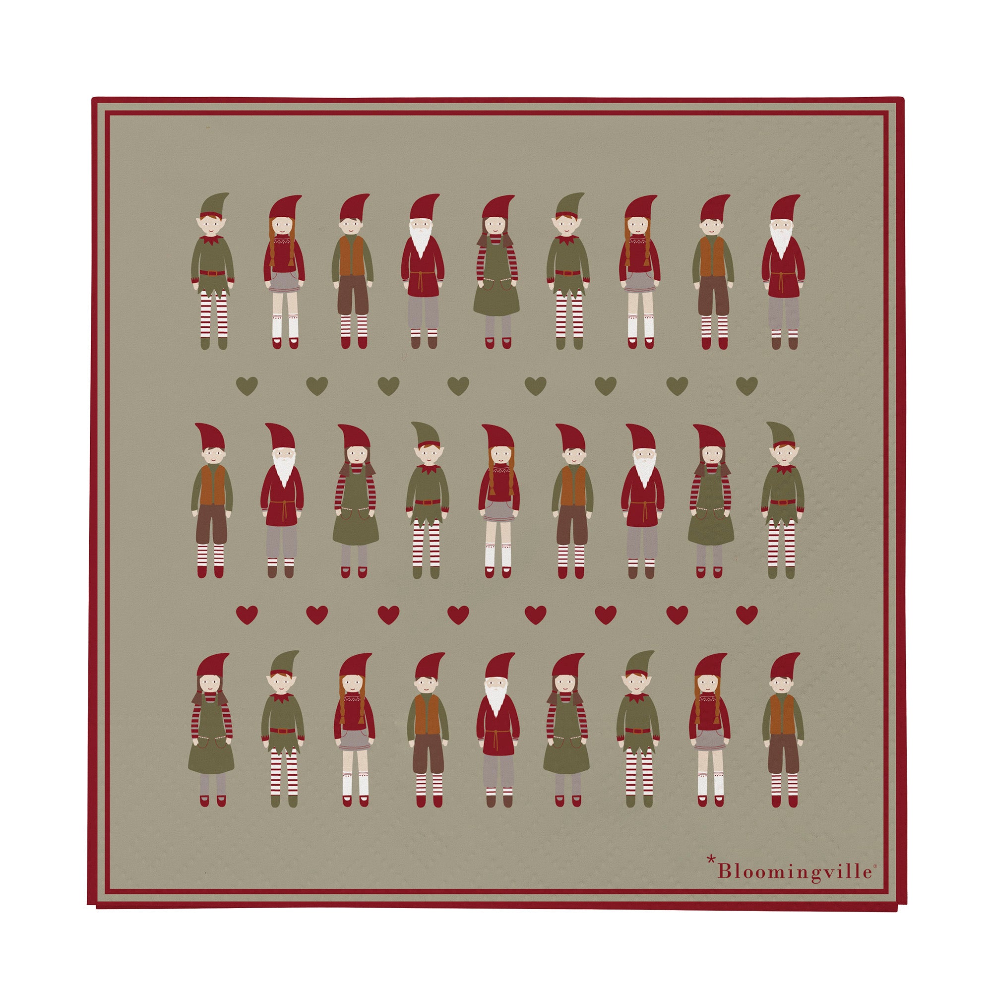 Christmas Elf Napkins