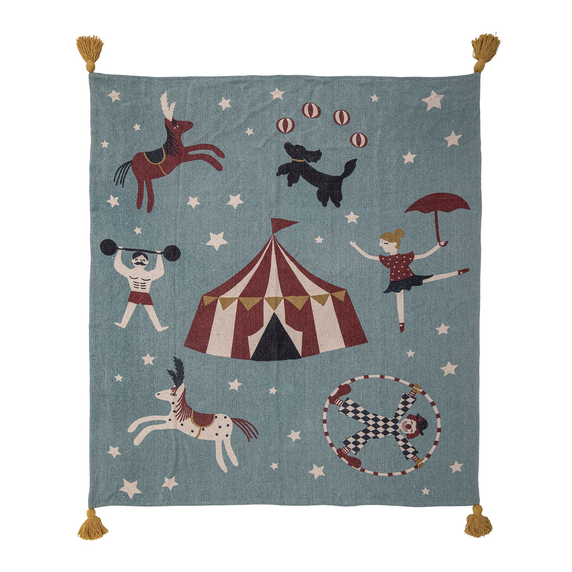 Circus Throw in Recycled Cotton
