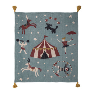 Circus Throw in Recycled Cotton