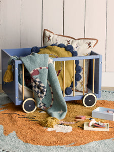 Circus Throw in Recycled Cotton
