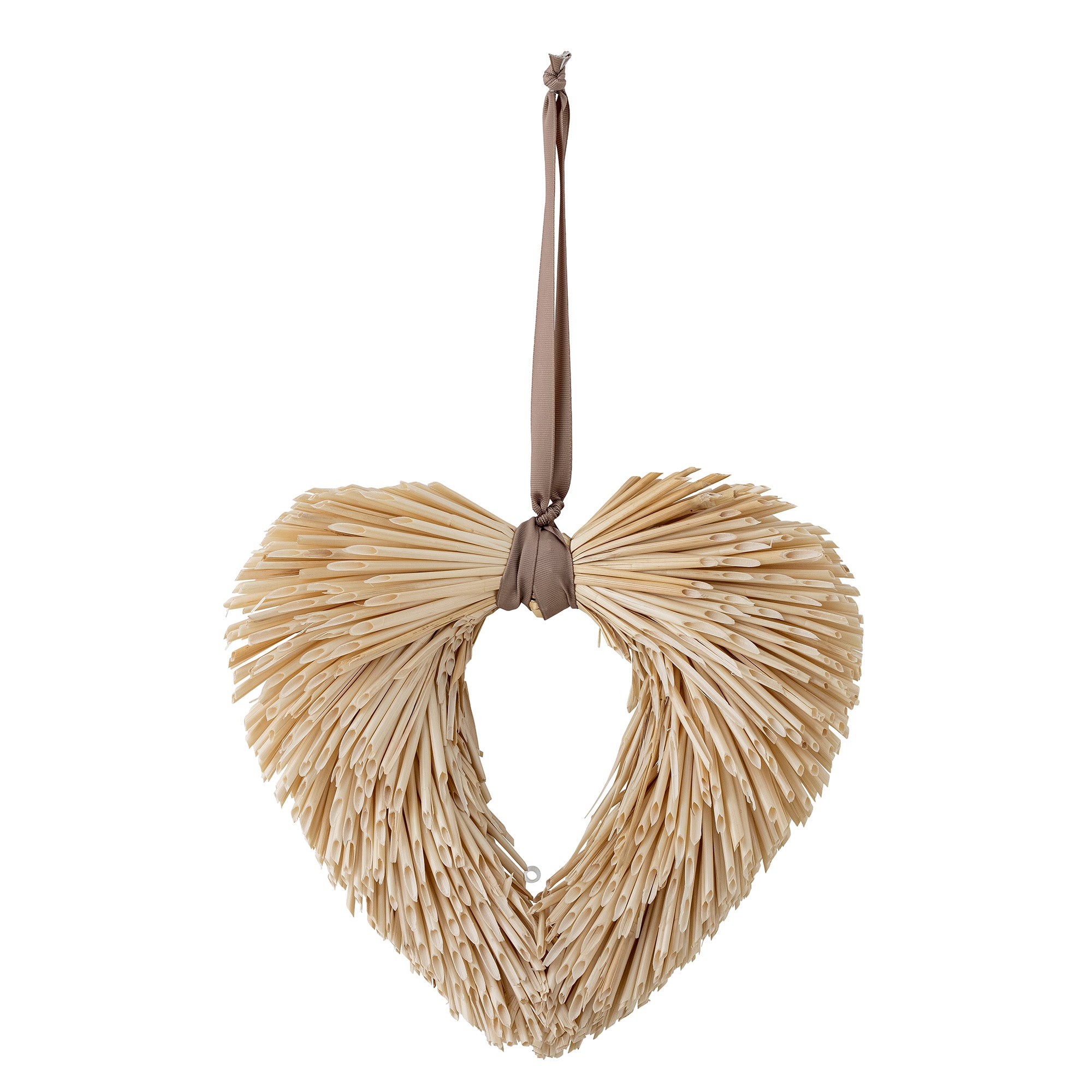 Natural Straw Heart
