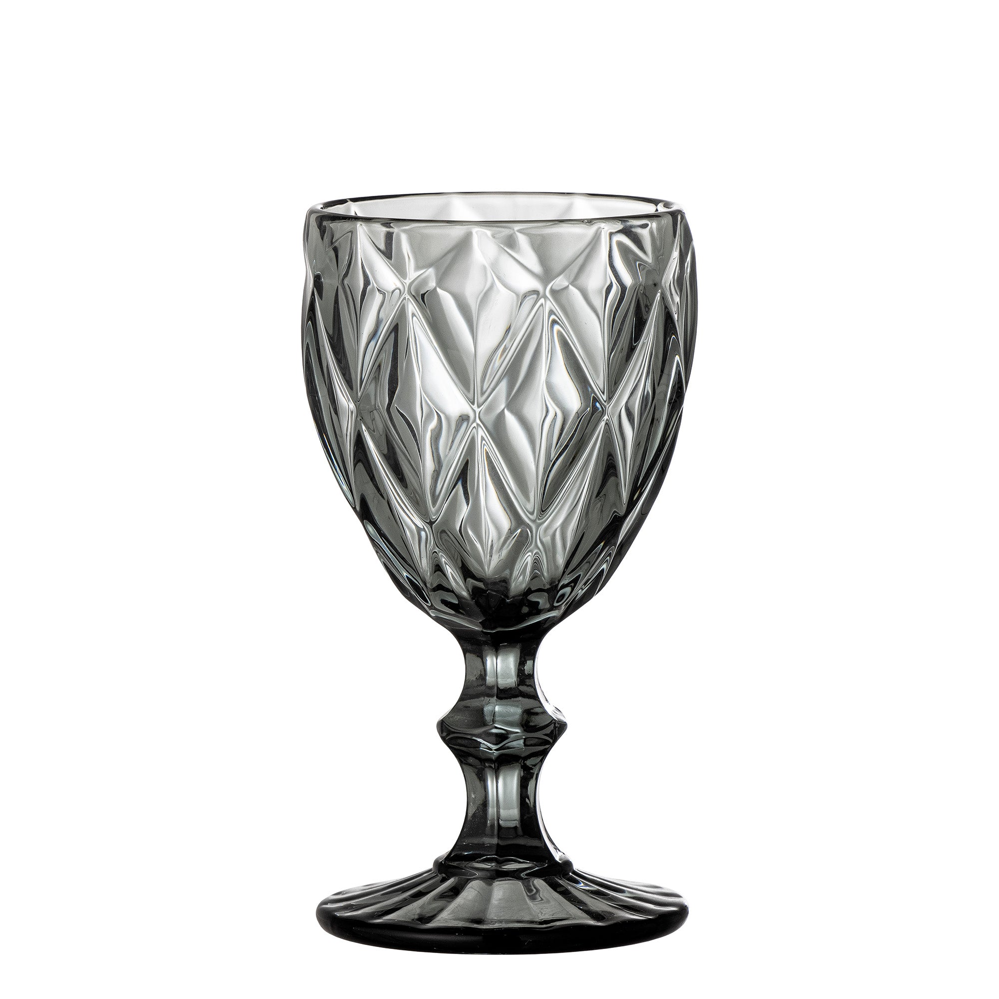 Asana grey wine glass - set of 4