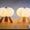 R Space Lamp in Maple