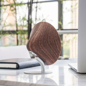Mini Halo One Speaker in Walnut
