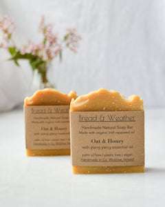 Bread and Weather handmade soap - Oat and Honey