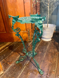 Vintage Cast Iron Plant Stand
