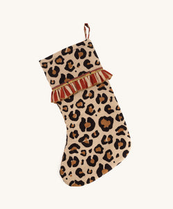Leopard Christmas Stocking