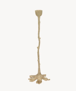 Misty Tree candle holder long