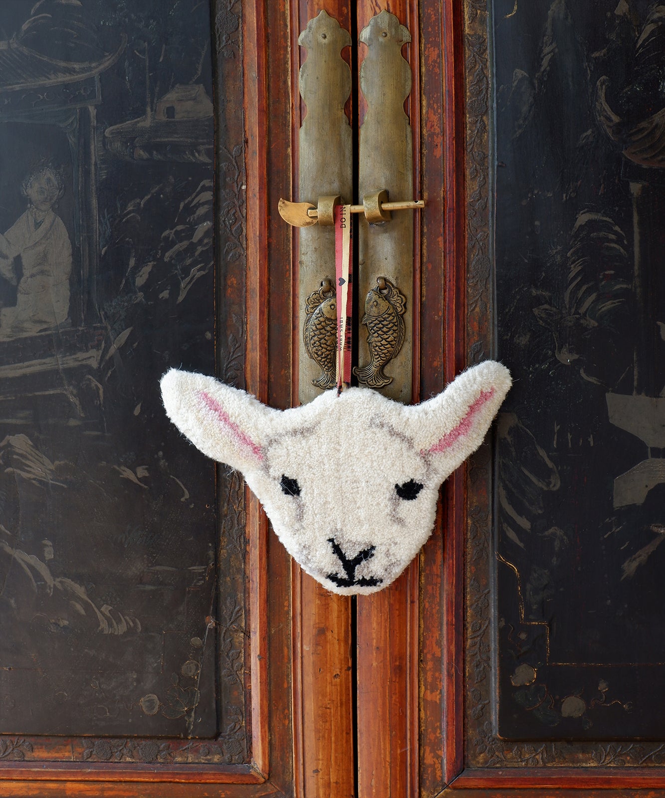 Woolly Lamb gift hanger