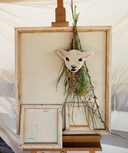 Woolly Lamb gift hanger